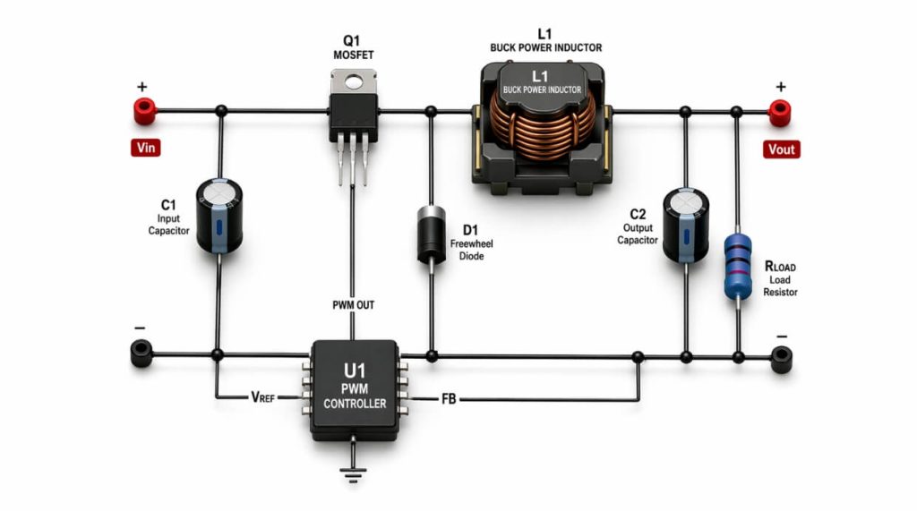 Buck Converter / Boost Converter Output Inductor