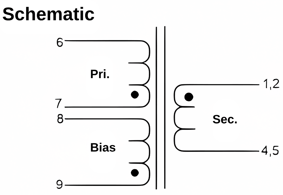 Flyback Transformer - Schematic